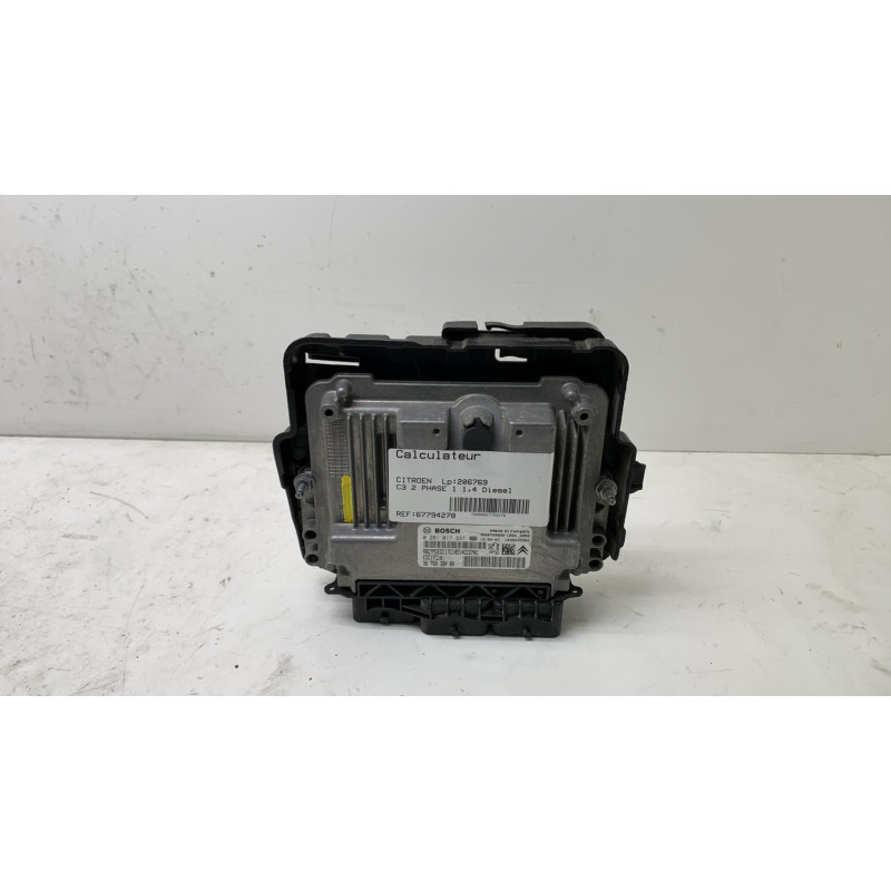 Calculateur moteur CITROEN C3 2 Photo n°3
