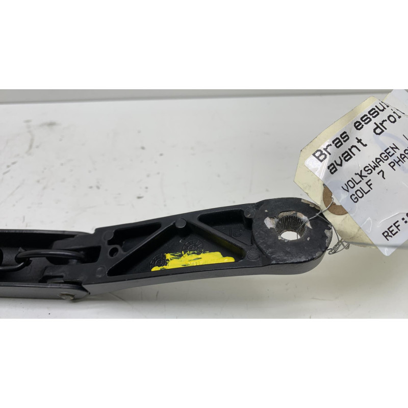 Bras essuie glace avant droit VOLKSWAGEN GOLF 7 Photo n°2