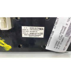 Commande chauffage NISSAN ALMERA TINO Photo n°1