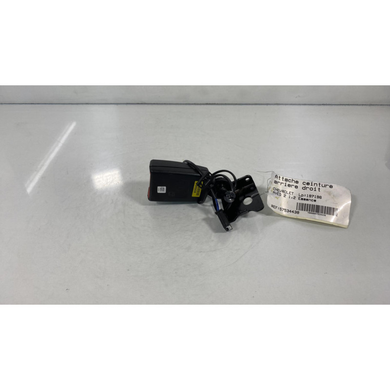 Attache ceinture arriere droit CHEVROLET AVEO 2 Photo n°2