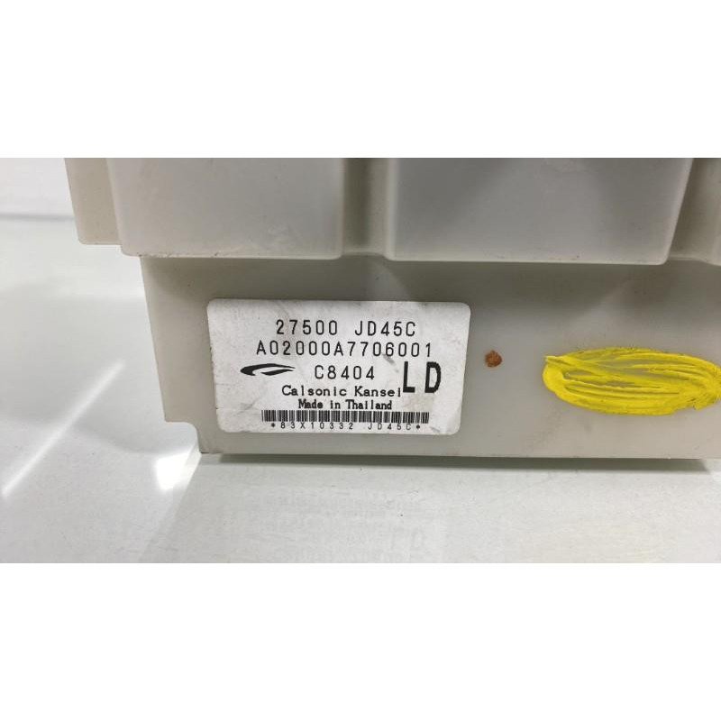 Commande chauffage NISSAN QASHQAI 1 Photo n°3