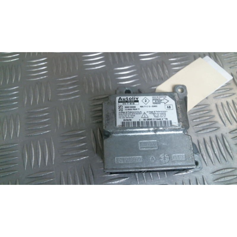 Boitier air bag PEUGEOT 308 1 SW Photo n°1