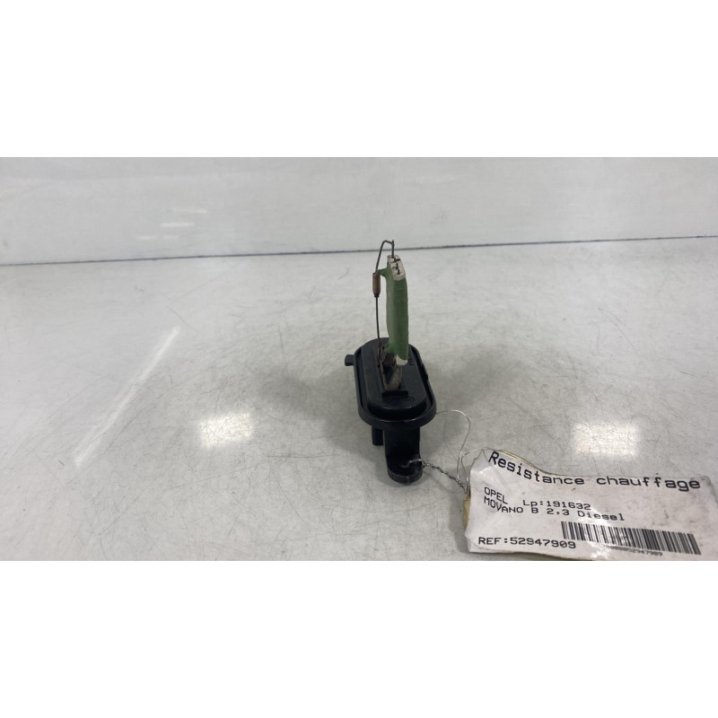 Resistance chauffage OPEL MOVANO B Photo n°3
