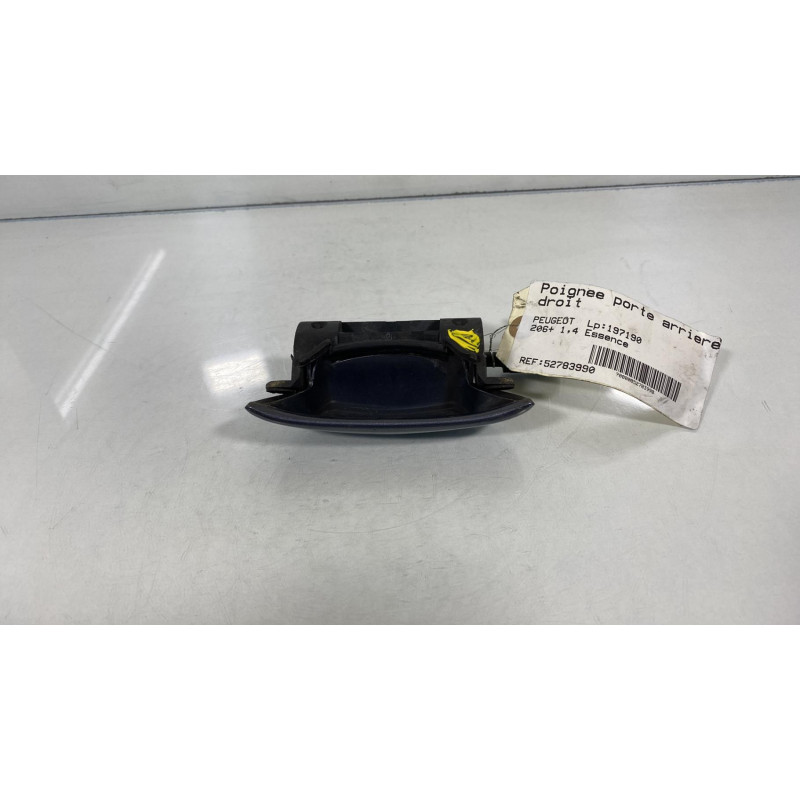 Poignee porte arriere droit PEUGEOT 206+ Photo n°2