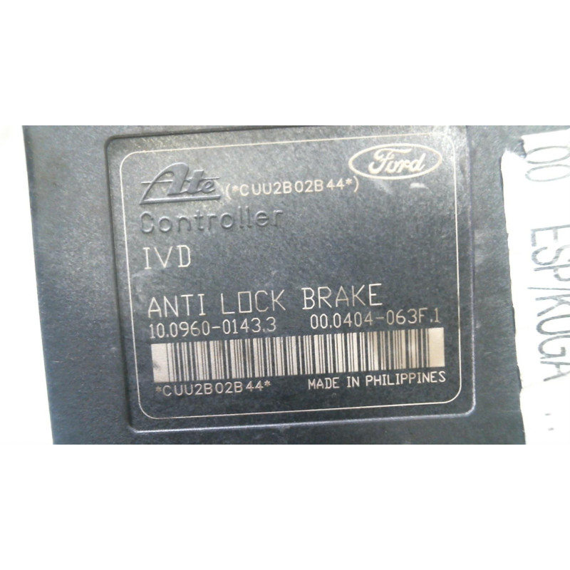 Bloc ABS (freins anti-blocage) FORD KUGA 1 Photo n°2