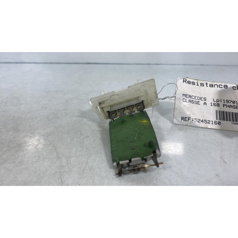 Resistance chauffage MERCEDES CLASSE A 168 Photo n°4