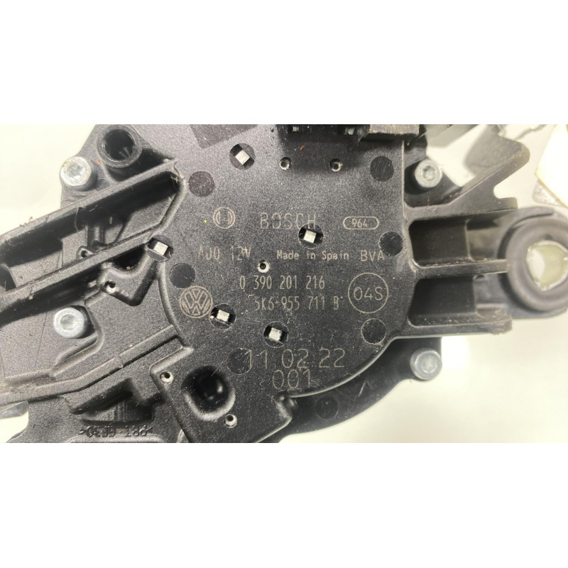 Moteur essuie glace arriere VOLKSWAGEN GOLF 6 Photo n°2