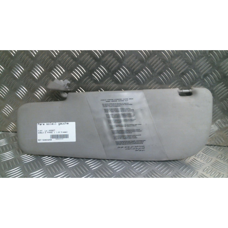 Pare soleil gauche FIAT DOBLO 2 Photo n°2