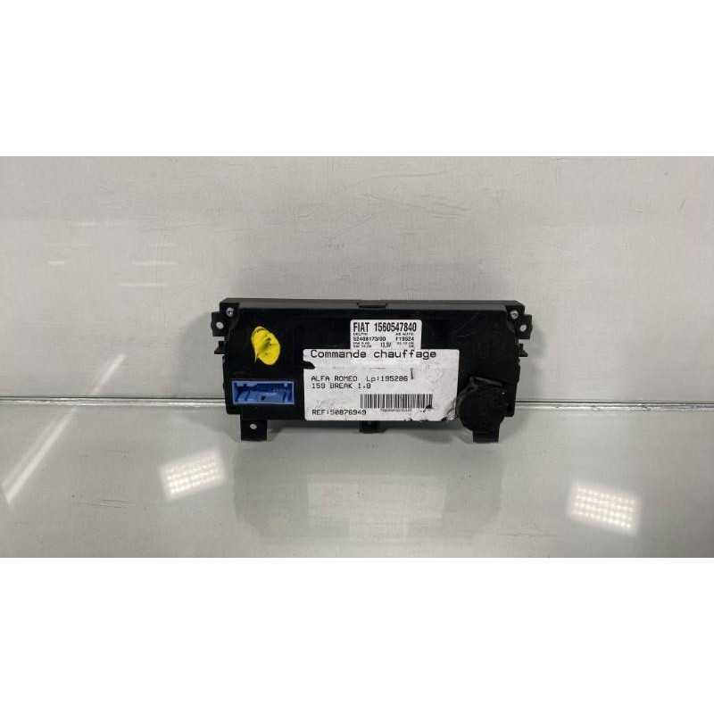 Commande chauffage ALFA ROMEO 159 Photo n°3
