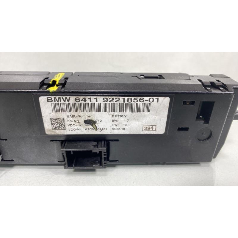 Commande chauffage BMW SERIE 1 E81 Photo n°3