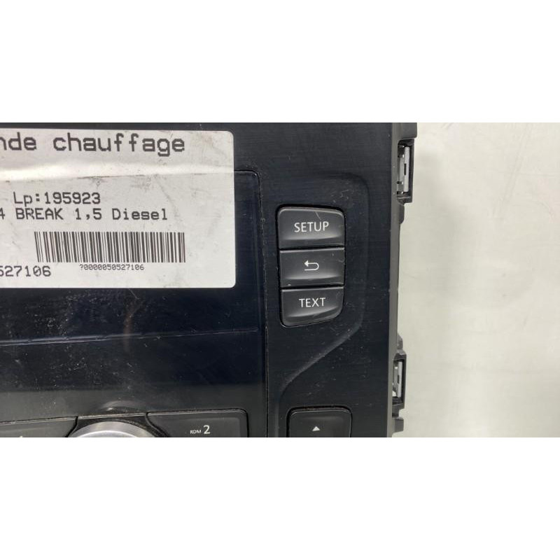 Commande chauffage RENAULT MEGANE 4 Photo n°10