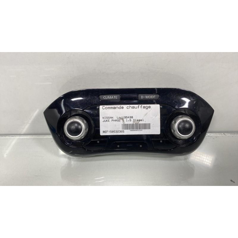 Commande chauffage NISSAN JUKE Photo n°3