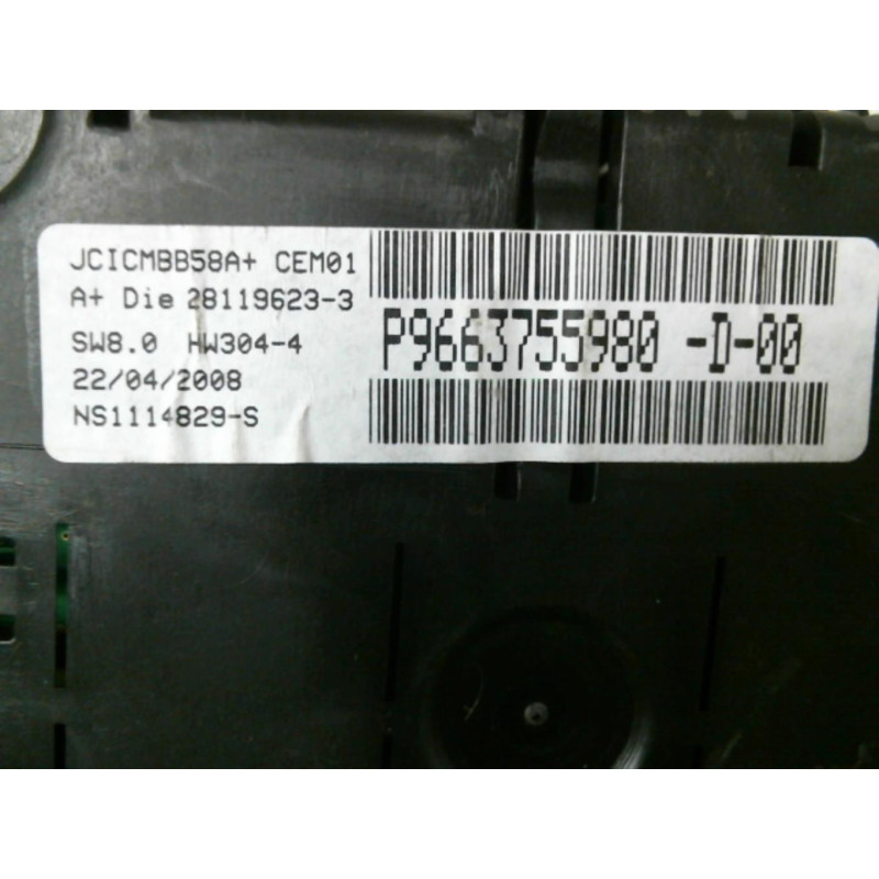 Compteur CITROEN C4 GRAND PICASSO 1 Photo n°2