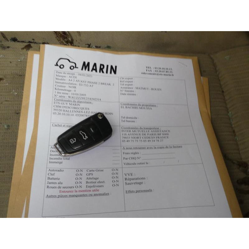 Porte arriere droit AUDI A4 2 Photo n°3