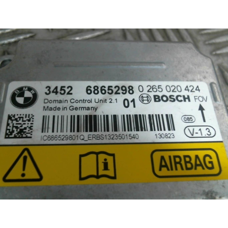 Boitier air bag BMW SERIE 1 F21 Photo n°2