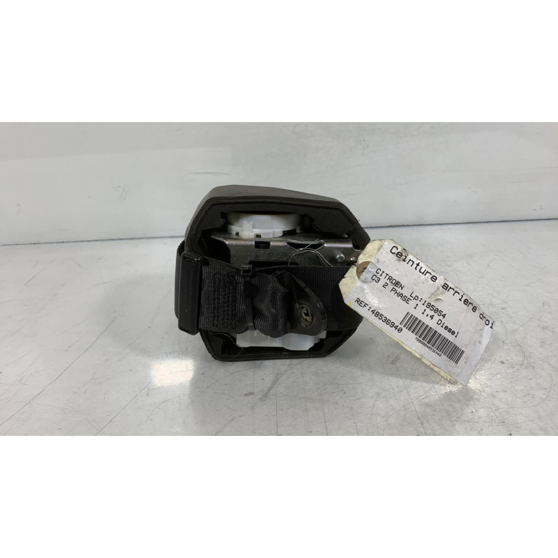Ceinture arriere droit CITROEN C3 2 Photo n°1