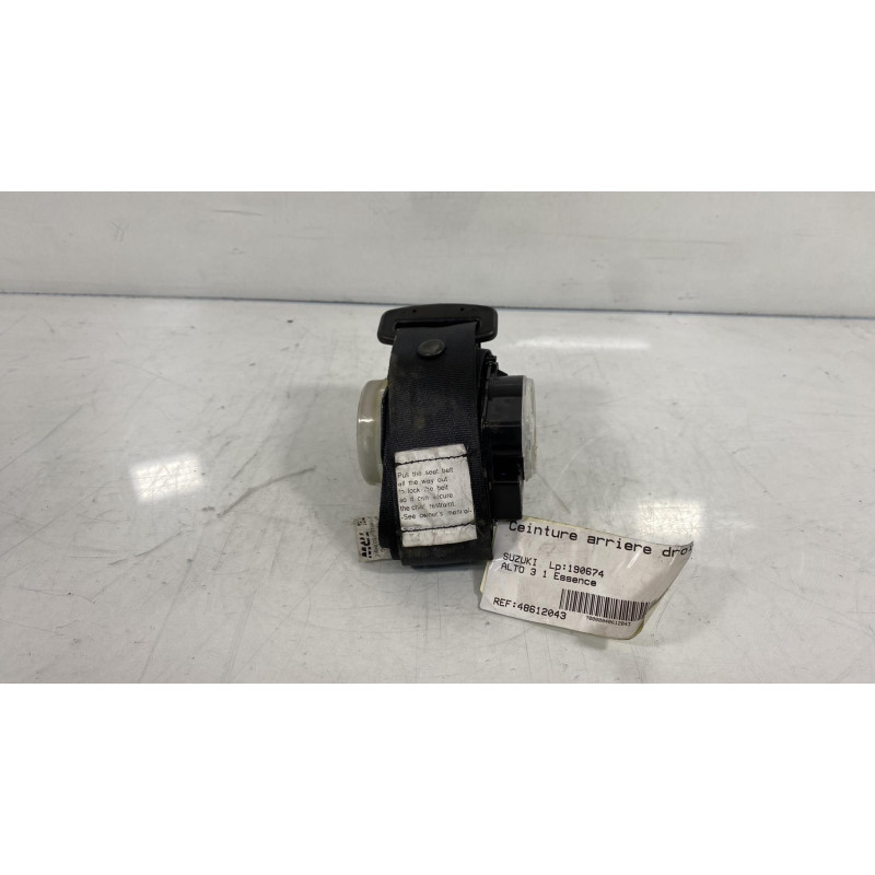 Ceinture arriere droit SUZUKI ALTO 3 Photo n°3