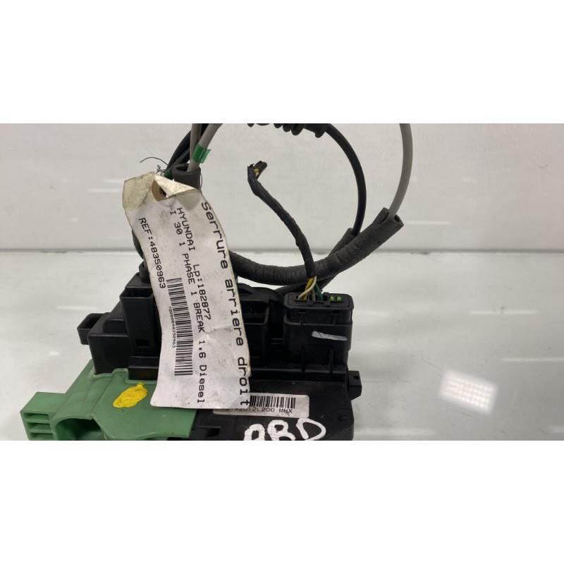 Serrure arriere droit HYUNDAI I 30 1 Photo n°3