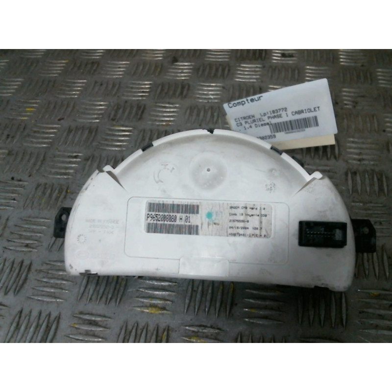 Compteur CITROEN C3 PLURIEL Photo n°1