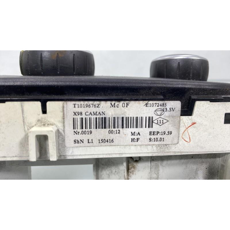 Commande chauffage RENAULT CLIO 4 Photo n°3