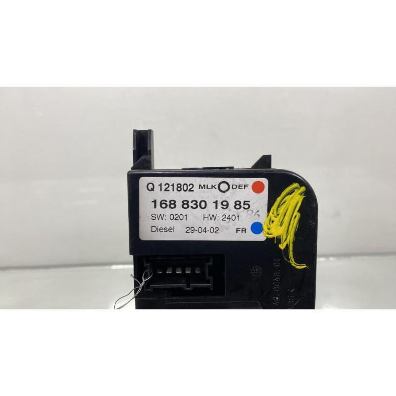 Commande chauffage MERCEDES CLASSE A 168 Photo n°1