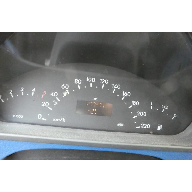 Commande chauffage MERCEDES CLASSE A 168 Photo n°9
