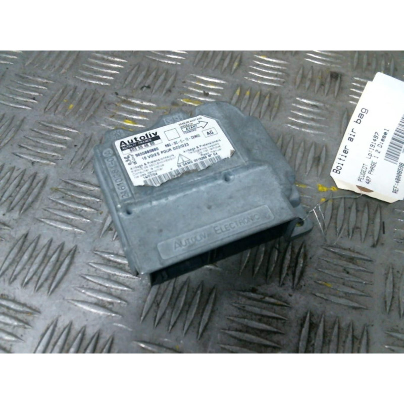 Boitier air bag PEUGEOT 407 Photo n°3