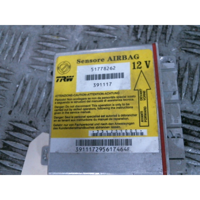 Boitier air bag FIAT PANDA 2 Photo n°3