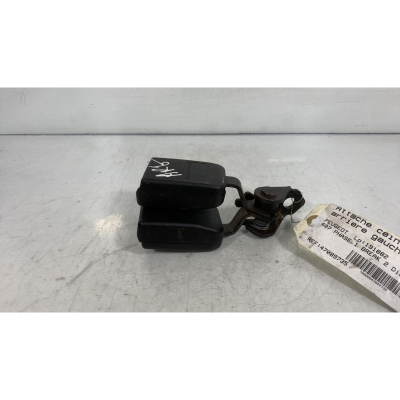 Attache ceinture arriere gauche PEUGEOT 407 Photo n°3