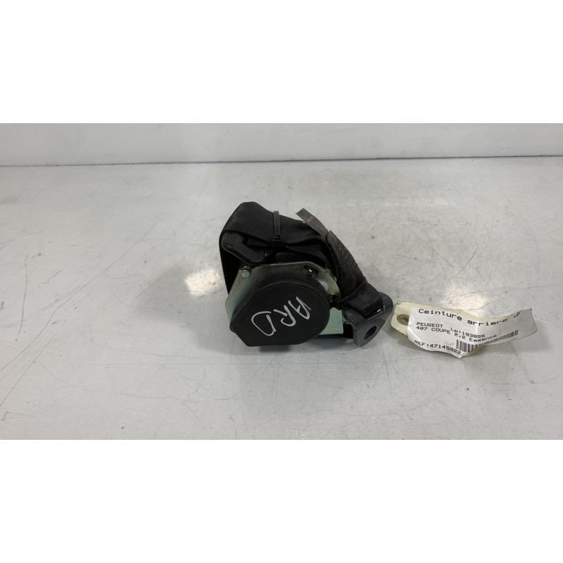 Ceinture arriere droit PEUGEOT 407 Photo n°2