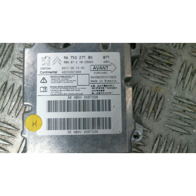 Boitier air bag CITROEN C4 2 Photo n°1