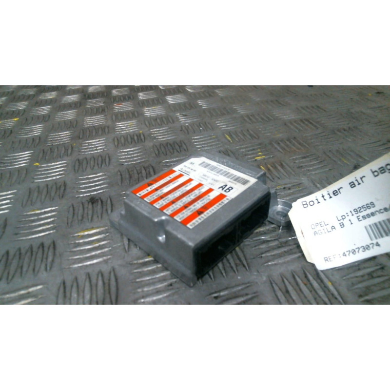 Boitier air bag OPEL AGILA B Photo n°1