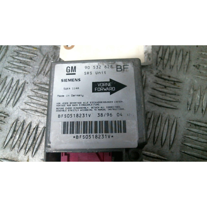 Boitier air bag OPEL CORSA B Photo n°2