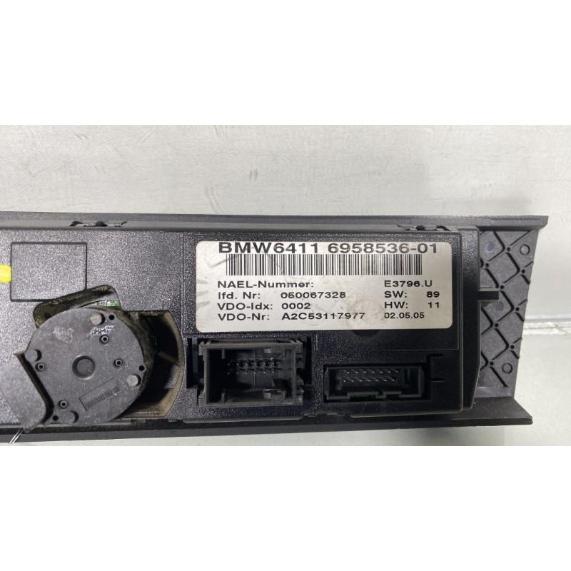 Commande chauffage BMW SERIE 3 E90 Photo n°3