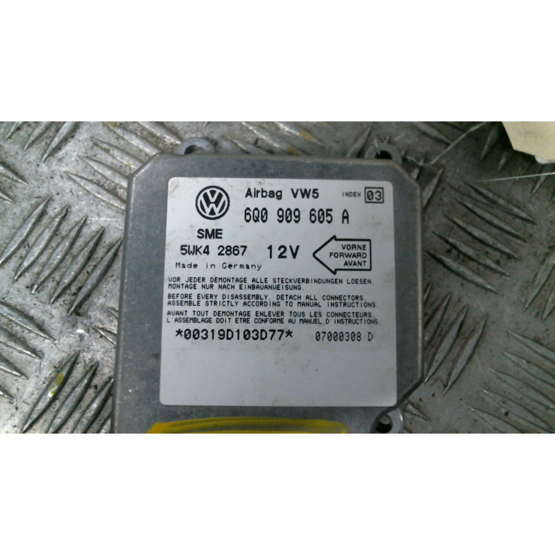Boitier air bag SEAT LEON 1 Photo n°2