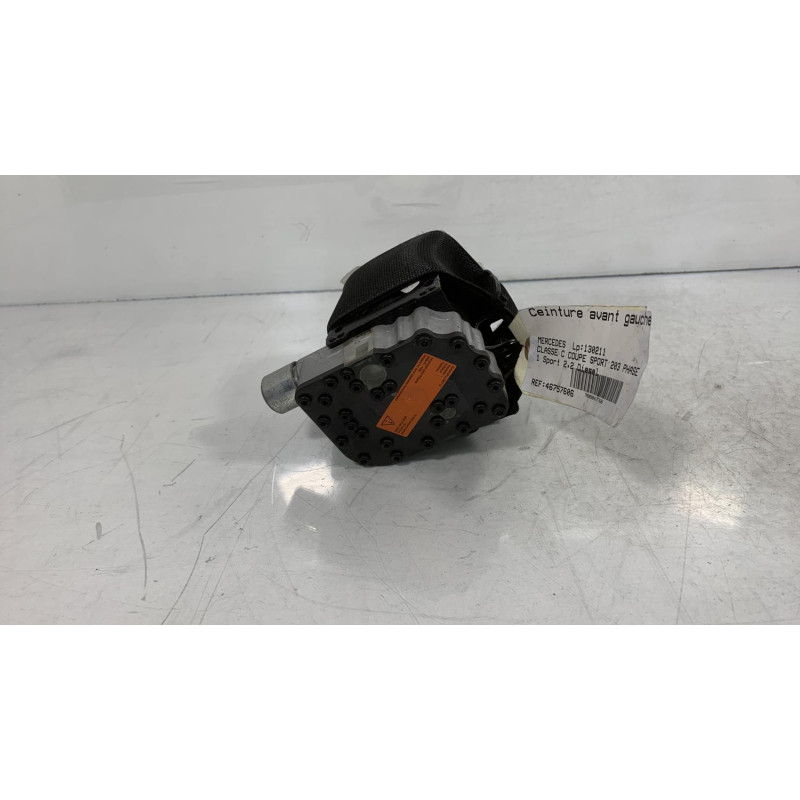 Pretensionneur de ceinture avant gauche MERCEDES CLASSE C 203 COUPE SPORT Photo n°3