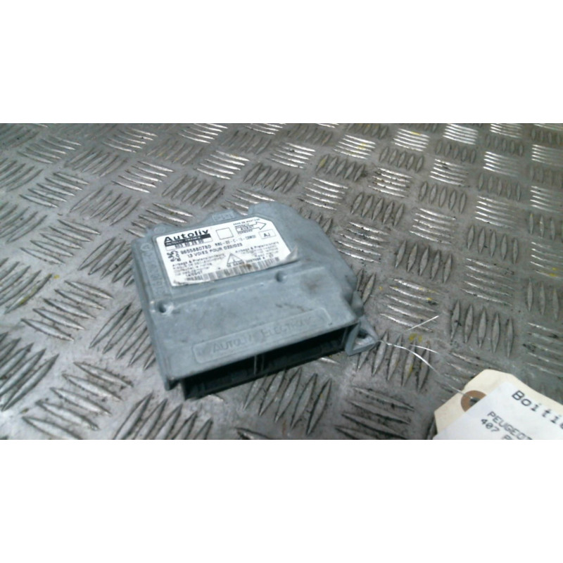 Boitier air bag PEUGEOT 407 Photo n°2
