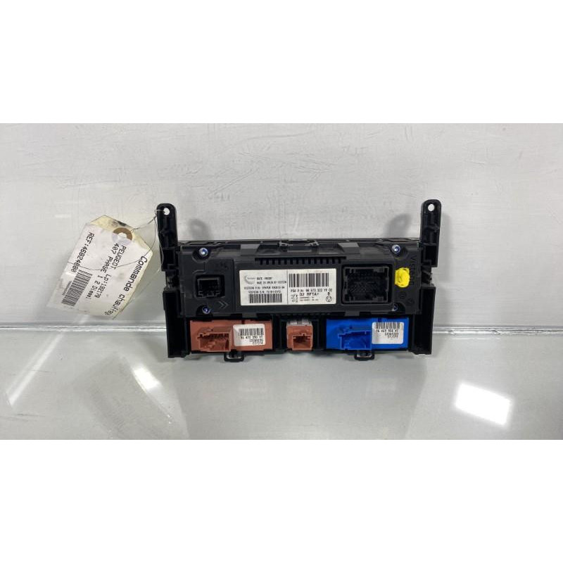 Commande chauffage PEUGEOT 407 Photo n°5