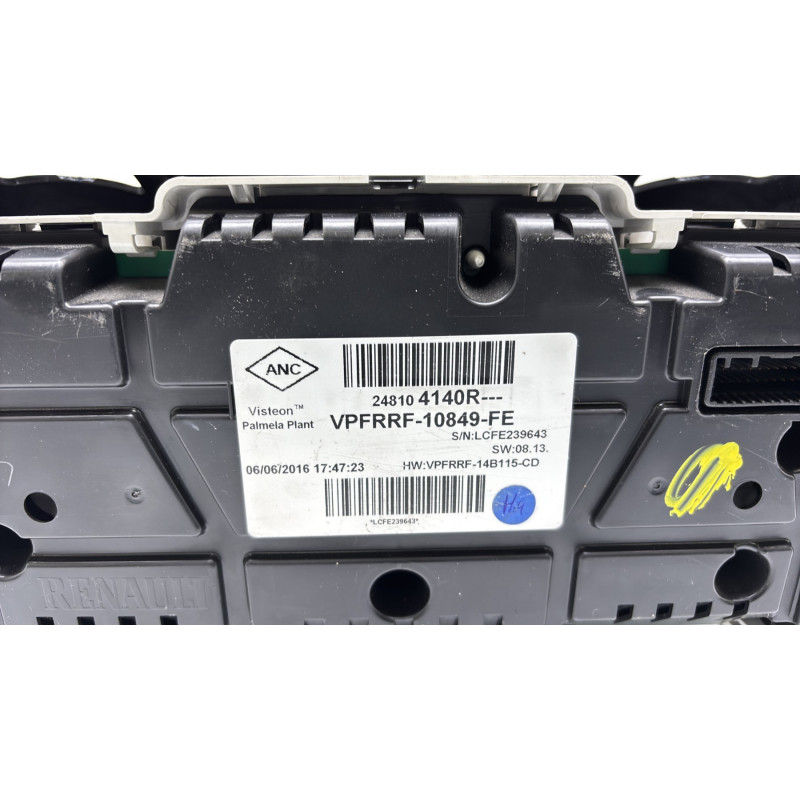 Compteur RENAULT CLIO 4 Photo n°7