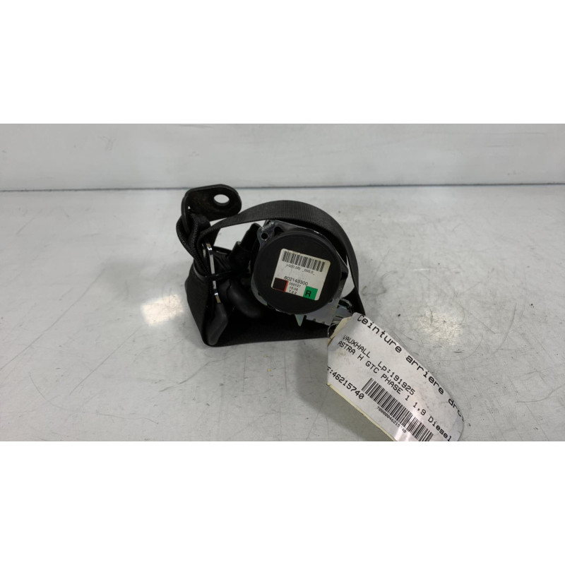 Ceinture arriere droit OPEL ASTRA H Photo n°2