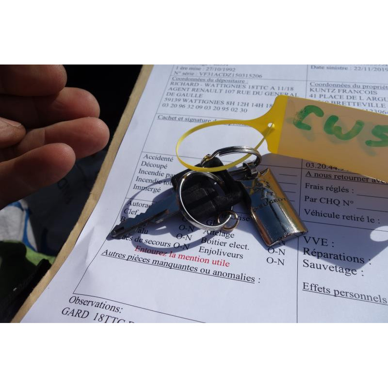 Ceinture avant droit PEUGEOT 106 Photo n°14