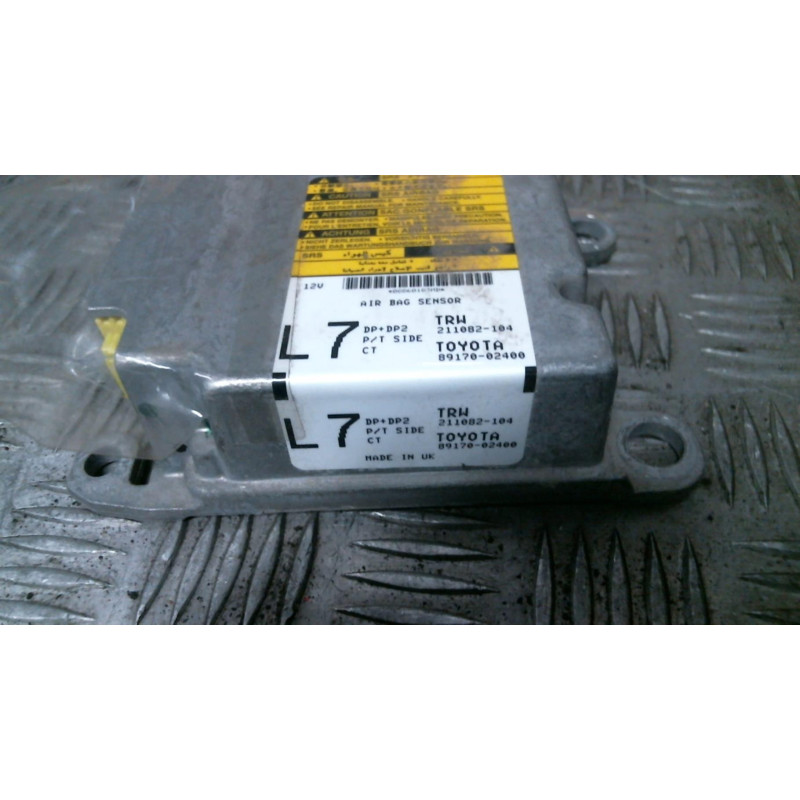 Boitier air bag TOYOTA COROLLA 10 Photo n°2