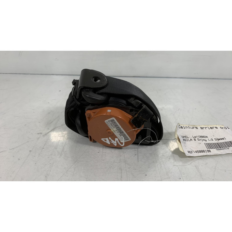 Ceinture arriere droit OPEL AGILA B Photo n°1