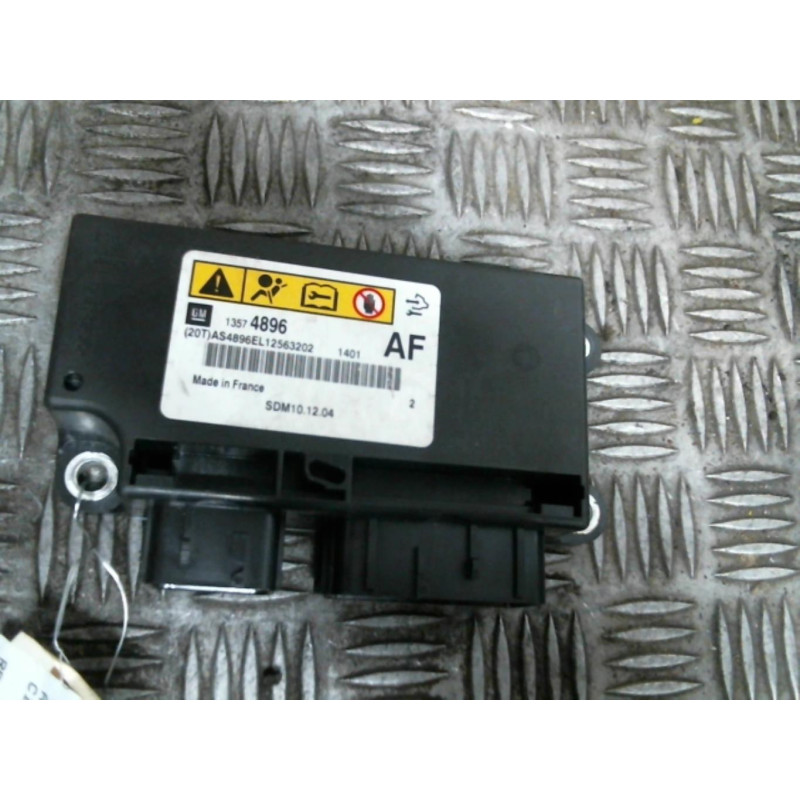 Boitier air bag OPEL ASTRA J Photo n°3