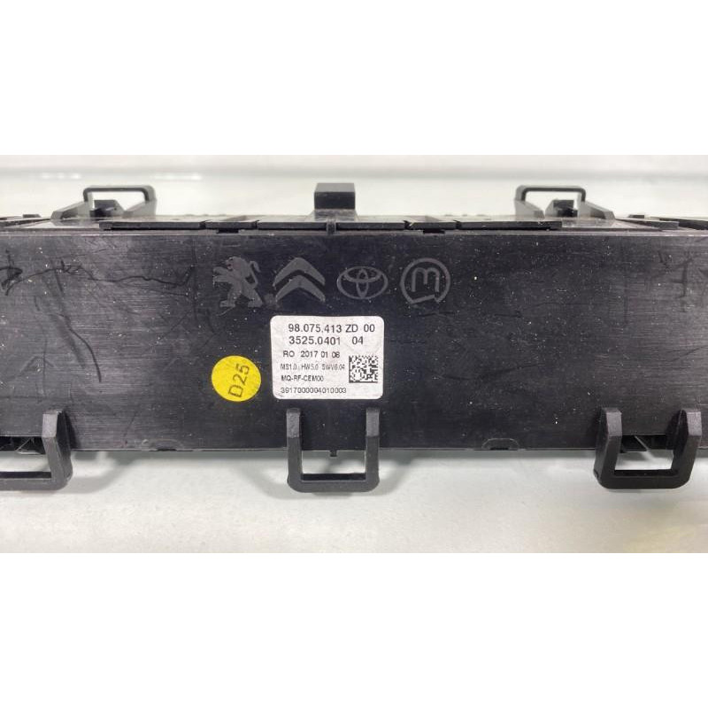 Commande chauffage PEUGEOT TRAVELLER Photo n°1
