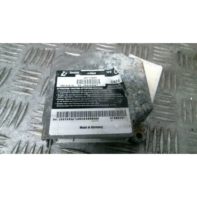 Boitier air bag FIAT MULTIPLA Photo n°1