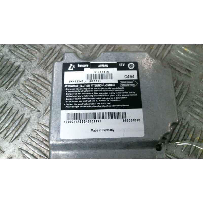 Boitier air bag FIAT STILO Photo n°2