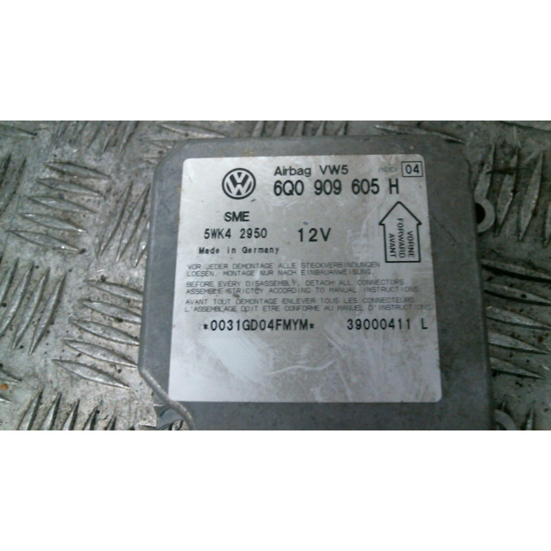 Boitier air bag SKODA FABIA 1 Photo n°1