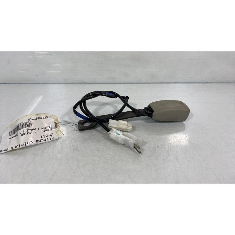 Attache ceinture avant droit SUBARU LEGACY 4 Photo n°2