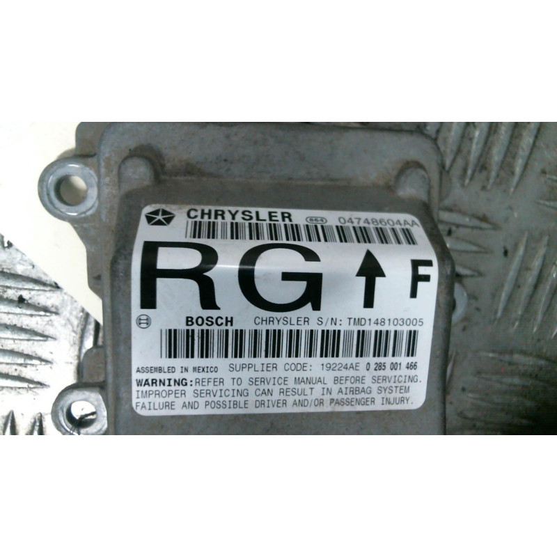 Boitier air bag CHRYSLER VOYAGER 3 Photo n°3